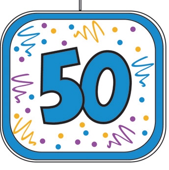 50th Birthday Cake Pictures on 50th Fifty Birthday Party Cake Candle 650 P